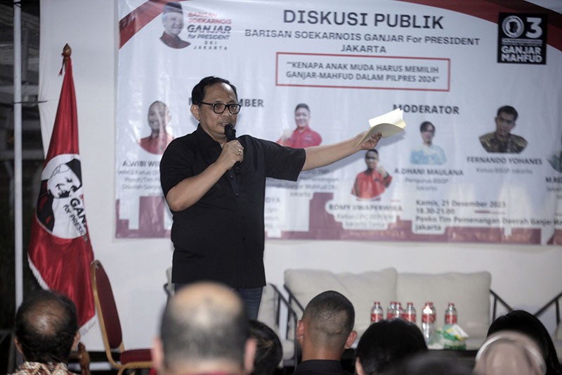 Wakil Ketua TPN Gatot Eddy Pramono Bicara Kenapa Pemuda Harus Memilih Ganjar-Mahfud - Bagian 1