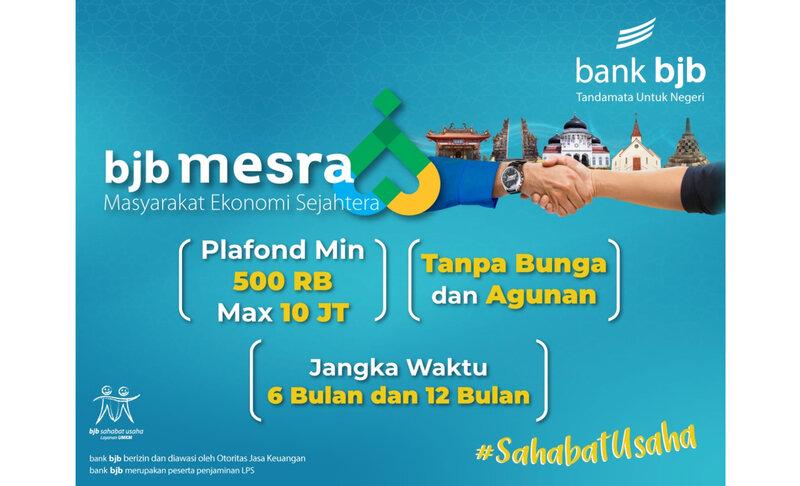 bjb Mesra, Skema Pinjaman Tanpa Bunga untuk Usaha Mikro