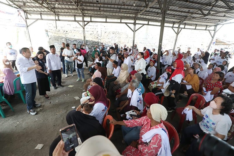Momen Kedekatan Ketum Partai Perindo Hary Tanoe dengan Warga Tangsel - Bagian 3
