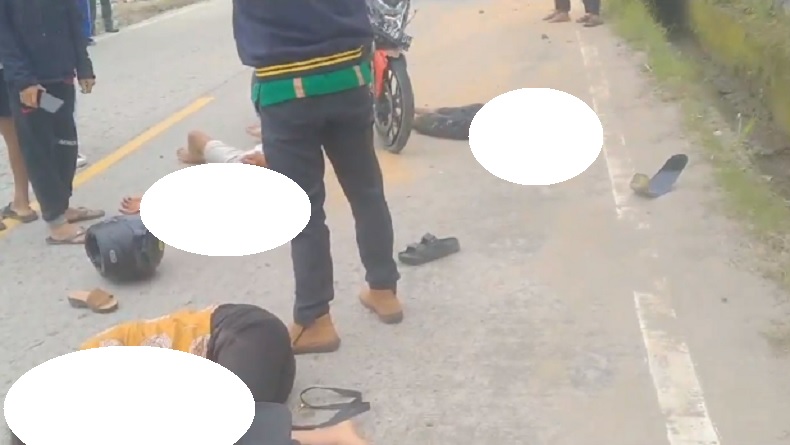 title Kecelakaan di Mamasa, 3 Orang Kritis Tergeletak di Jalan Kecelakaan di Mamasa, 3 Orang Kritis Tergeletak di Jalan