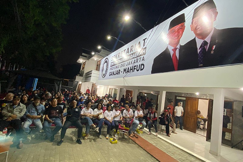 TPD DKI Jakarta Ganjar-Mahfud Gelar Nobar Debat Cawapres