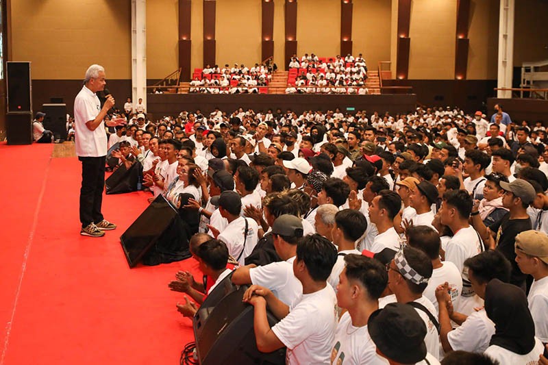 Belasan Ribu Pesilat Deklarasi Dukung Ganjar-Mahfud pada Pilpres 2024 - Bagian 2