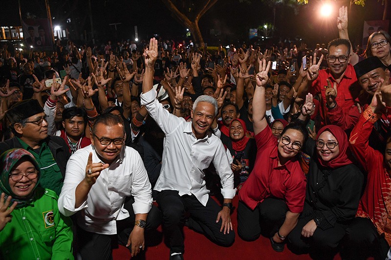 1.200 Relawan di Sragen Siap Sampaikan Progam-Program Pasangan Ganjar-Mahfud - Bagian 1