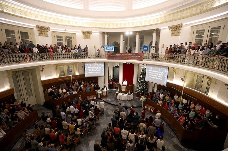Ibadah Malam Natal 2023 di Gereja Immanuel Berlangsung Khidmat - Bagian 3