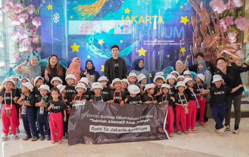 Peduli Pendidikan Indonesia, Elvicto Salurkan Donasi dan Berbagi Kebahagiaan dengan Sekolah Alternatif Anak Jalanan - Bagian 2