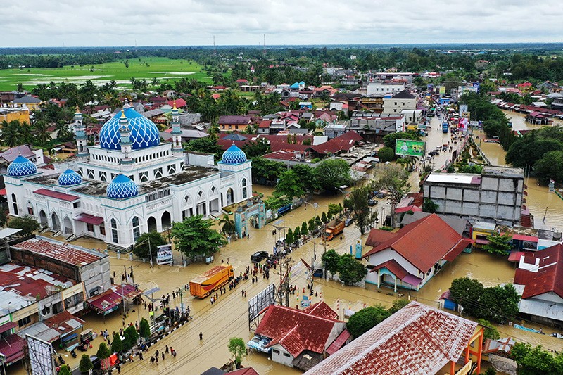 Banjir Aceh Utara, Ribuan Warga Mengungsi - Bagian 2
