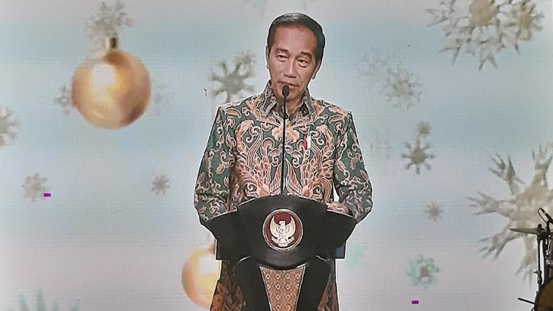 Hadiri Perayaan Natal Nasional 2023 di Surabaya, Jokowi Ajak Jaga Toleransi