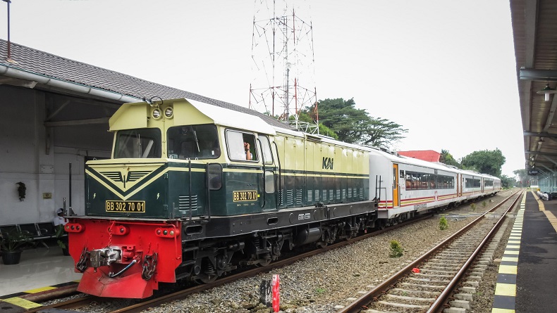 KA Datuk Belambangan Relasi Stasiun Tebingtinggi-Lalang Kembali Beroperasi 1 Januari 2024 