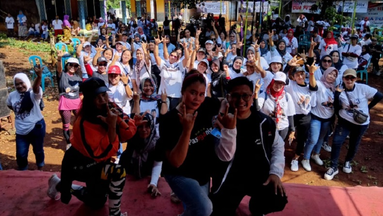 3 Organ Relawan Militan Ganjar-Mahfud Gelar Konsolidasi dan Senam Sehat di Jepara