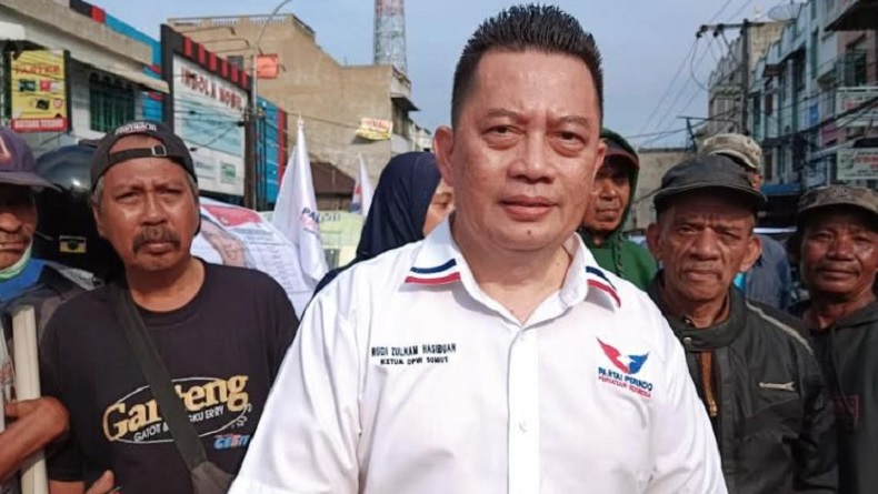 Caleg Perindo Rudi Zulham Hasibuan Serap Aspirasi Ratusan Penarik Betor di Kota Medan