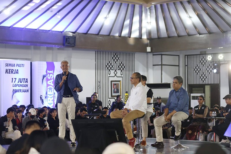 Ganjar Pranowo dengar Aspirasi Publik Tentang Ekonomi Hijau hingga Lapangan Kerja - Bagian 2