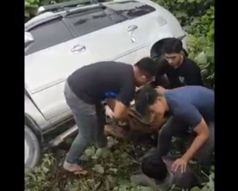 Kejar-Kejaran, 2 Bandar Sabu di Batubara Ditangkap usai Tabrak Mobil Polisi