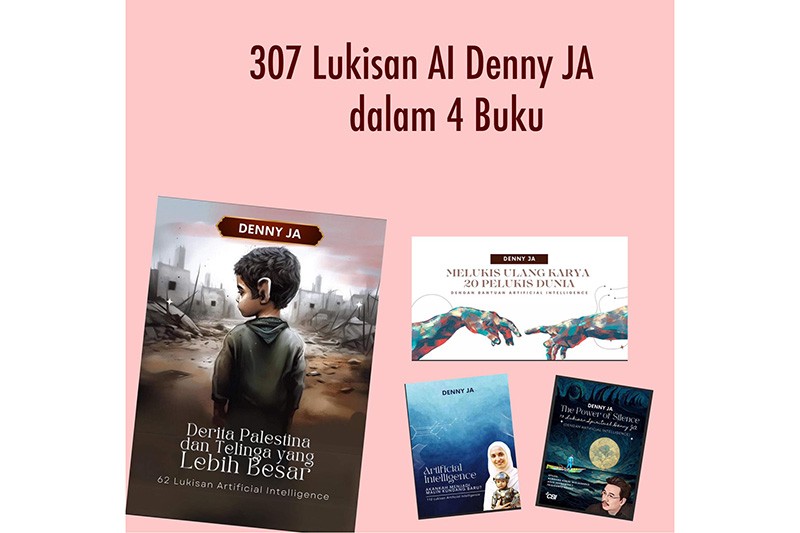 Peluncuran 4 Buku Lukisan Artificial Intelligence Karya Denny JA - Bagian 2
