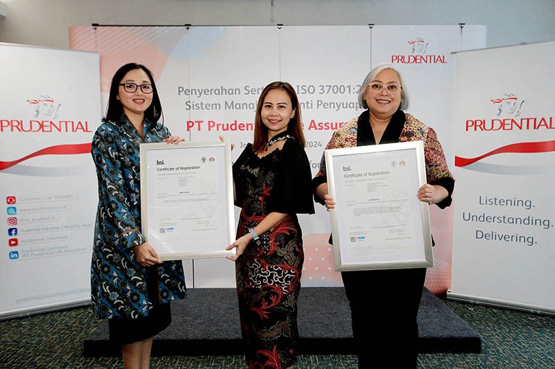 Sistem Manajemen Anti Penyuapan, Prudential Indonesia Raih ISO 37001:2016 - Bagian 1