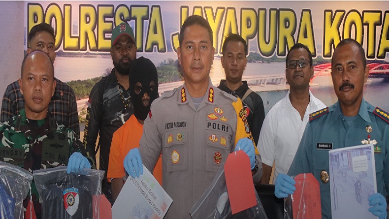 Pelaku Pembakaran Berantai di Sekitar Pasar Youtefa Jayapura Ditangkap, Ini Motifnya