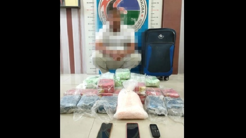 2 Warga Banda Aceh Ditangkap Kasus Kepemilikan 28 Sabu dan 5.000  Pil Ekstasi