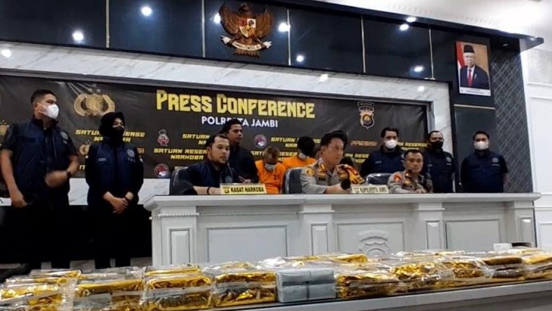 Terungkap, Oknum ASN Lapas Jambi Jadi Kurir Narkoba Diupah Rp10 Juta per Kg Sabu
