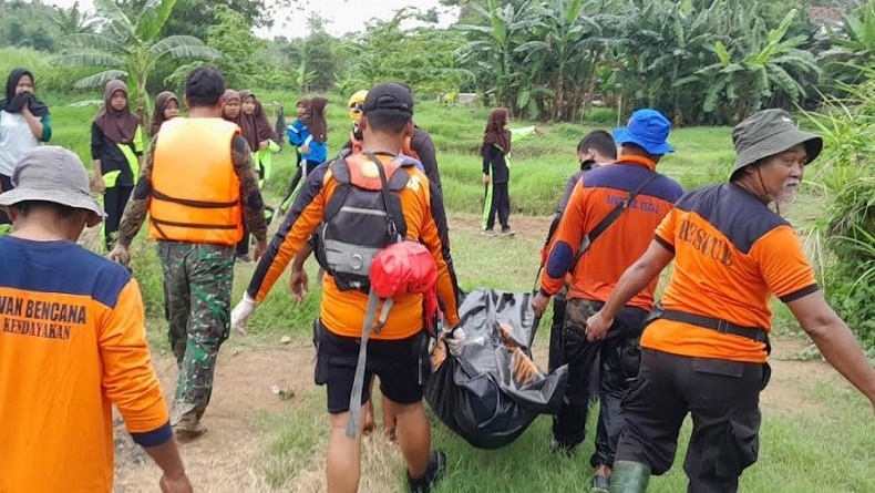 Terseret Arus Sungai Kalirambut, Warga Tegal Ditemukan Tewas