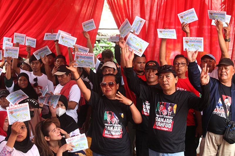 TPN Ganjar-Mahfud Galang Suara Akar Rumput, Target Menang Satu Putaran - Bagian 3