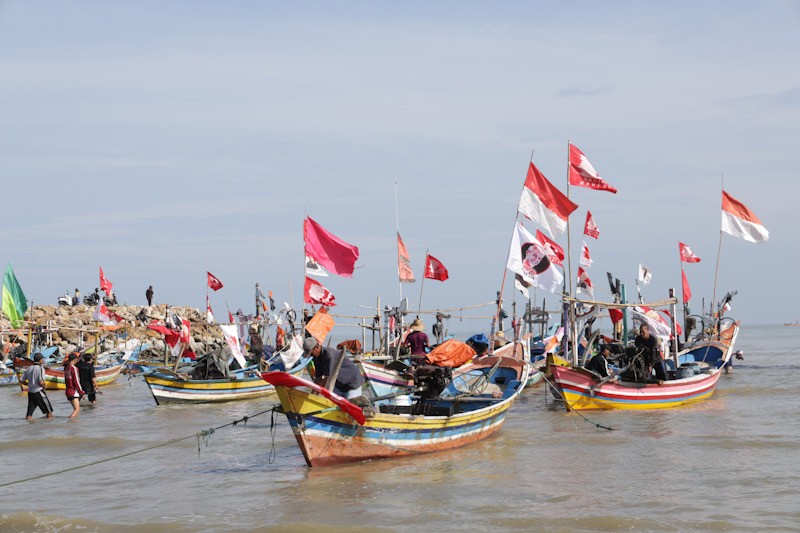 Giliran Nelayan Tuban Ramai-Ramai Dukung Ganjar-Mahfud - Bagian 2