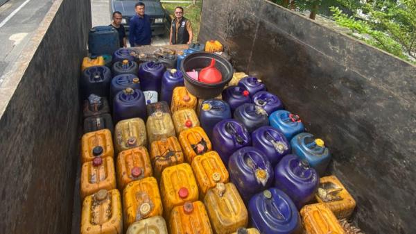 Polisi Gagalkan Aksi Penyelewengan 2,5 Ton BBM Subsidi di Bangka Barat