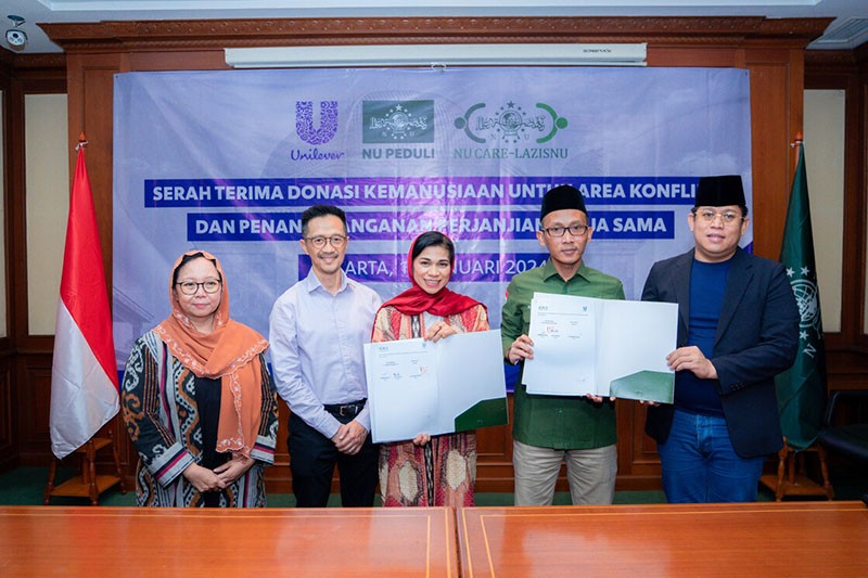 LAZISNU PBNU Terima Rp1,5 Miliar Dana Kemanusiaan dari Unilever Indonesia - Bagian 2