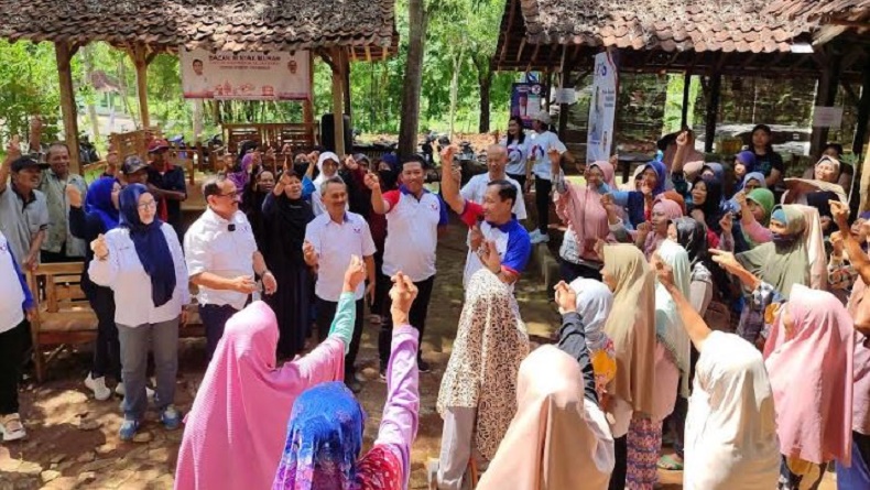 Caleg dan Pengurus Partai Perindo Gunungkidul All Out Incar 1 Kursi Dewan dari Dapil 2