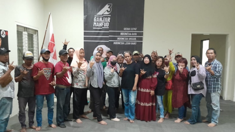 Jemput Kemenangan, 4.777 Anggota DPD RKN For Ganjar Sumsel Siap Kawal Suara di TPS