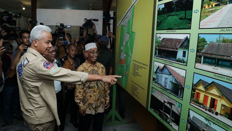 Kunjungi Rumah Pahlawan Nasional Dr Radjiman, Ganjar: Perjuangannya Menginspirasi Anak Muda