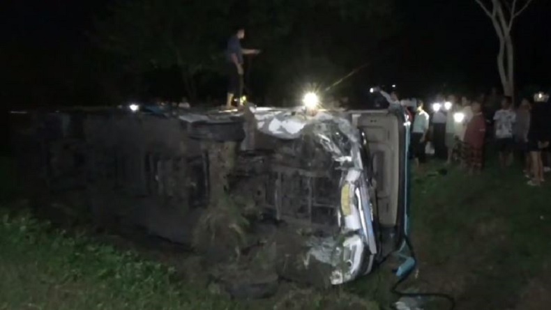 Kronologi Kecelakaan Bus Rombongan Study Tour SMAN 1 Sidoarjo, Hindari Truk Pecah Ban