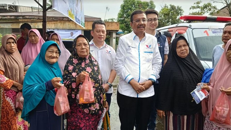 Partai Perindo Gelar Pasar Murah di Sumut, Tengku Erry Nuradi: Bantu Ringankan Beban Warga