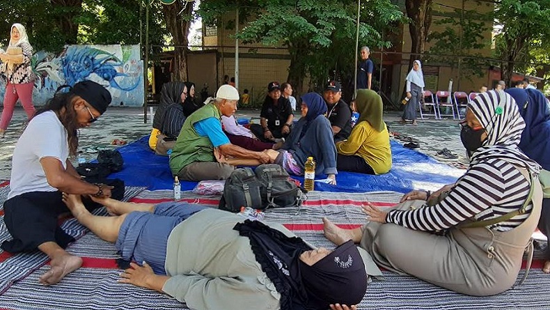 Tak Hanya Bazar Murah, Caleg Partai Perindo Natalia Cecilia Gelar Cek Kesehatan Gratis