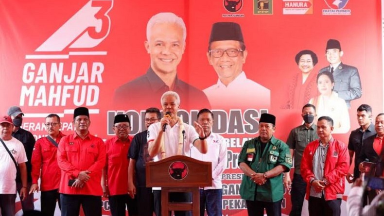 PDIP Bandung Barat Solid Menangkan Ganjar-Mahfud, Target Peroleh 50 Persen Suara