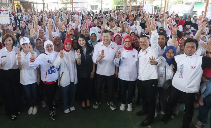 Siti Atikoh Puji Partai Perindo yang Menggelar Kampanye Simpatik - Bagian 4