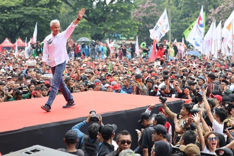 Kampanye Akbar di Bandung, Ganjar Bakal Beri Solusi Inovatif Pangan dan Internet Gratis untuk Generasi Muda