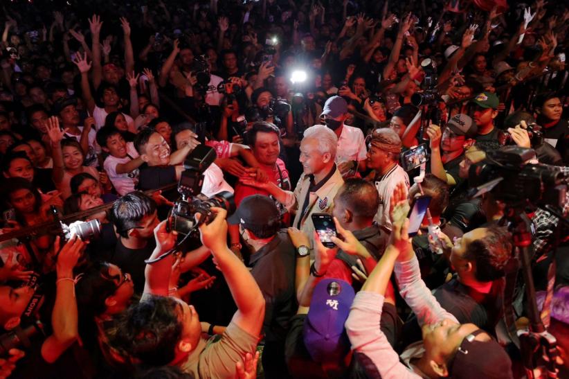 Puluhan Ribu Warga Sambut Ganjar, Optimistis Menang Total di Bali  - Bagian 2