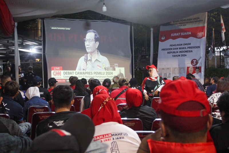 TPD Ganjar-Mahfud Gelar Nobar Debat di 1.000 Titik - Bagian 1