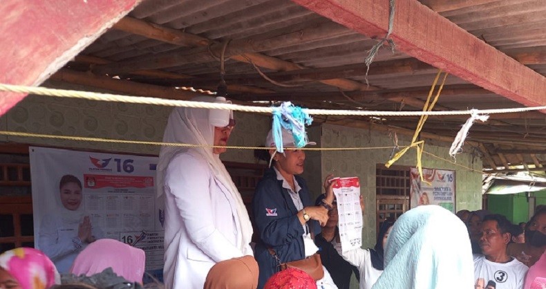 Selain Gelar Bazar Murah Caleg Partai Perindo Tatap Muka Langsung