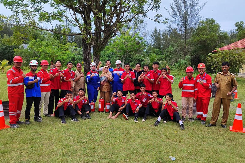 Perkuat Budaya Kesehatan dan Keselamatan Kerja, Elnusa Petrofin Gelar CSR Safety Awareness  - Bagian 3