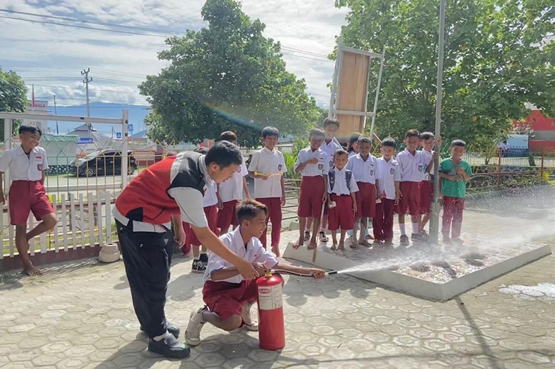 Perkuat Budaya Kesehatan dan Keselamatan Kerja, Elnusa Petrofin Gelar CSR Safety Awareness  - Bagian 1