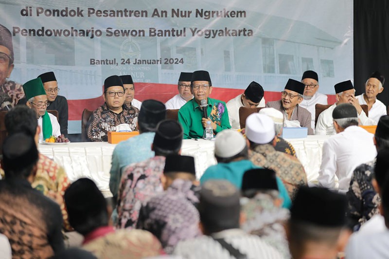 Dialog Kebangsaan di DIY, Mahfud Sampaikan Indonesia Warisan Ulama yang Harus Dijaga - Bagian 1