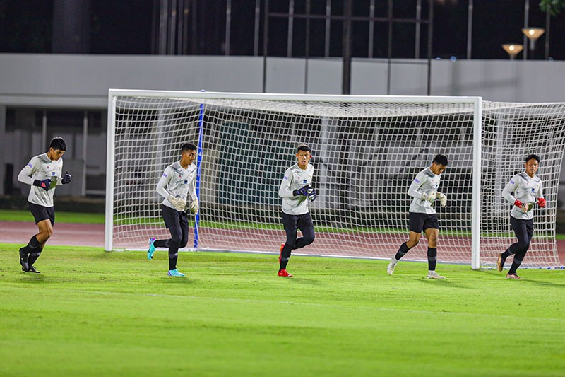 Melihat Latihan Timnas Indonesia U-20 Jelang Lawan Thailand dan Uzbekistan - Bagian 3