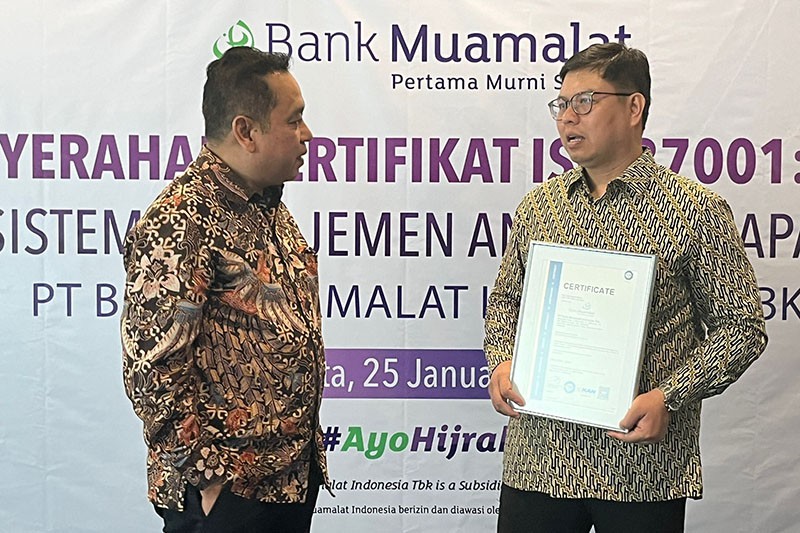 Terapkan Sistem Manajemen Anti Penyuapan, Bank Muamalat Raih Sertifikasi ISO 37001:2016 - Bagian 3