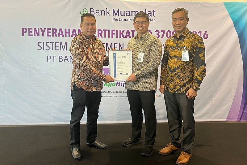 Terapkan Sistem Manajemen Anti Penyuapan, Bank Muamalat Raih Sertifikasi ISO 37001:2016 - Bagian 2