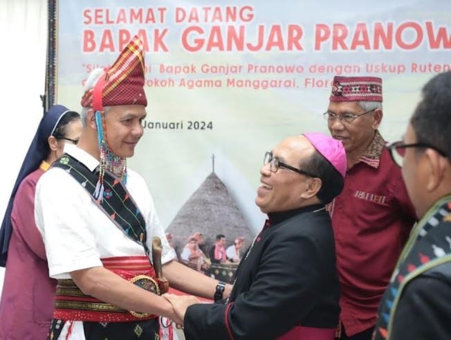 Ganjar Pranowo Capres Pertama Kunjungi Manggarai Ini Kata Uskup Ruteng 5957