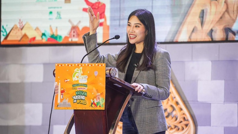 Hadiri Vegan Festival 2024, Wamenparekraf Angela: Ada 3 Fakta Menarik Vegan Lifestyle