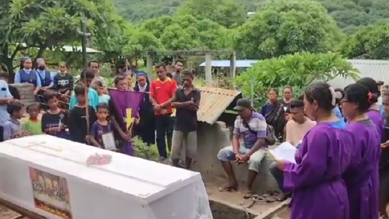 Pilu, Lansia Pengungsi Erupsi Gunung Lewotobi Meninggal akibat ISPA Akut