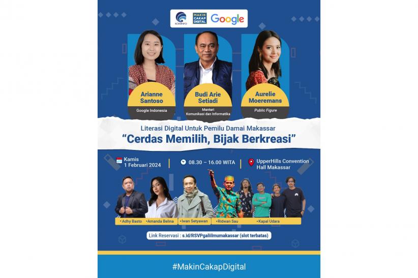 Kemenkominfo Dorong Literasi Digital untuk Ciptakan Situasi dan Kondisi yang Kondusif Jelang Pemilu 2024 - Bagian 1