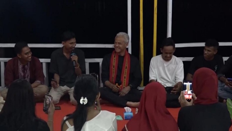 Diskusi dengan Anak Muda di Ambon, Ganjar Akan Jadikan Maluku Pusat Perikanan Nasional