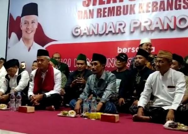 Ganjar Silaturahmi dengan Kiai Kampung di Ponpes Babussalam Malang